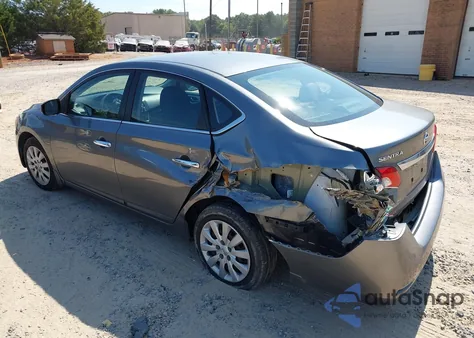 2015 Nissan Sentra S z USA, uszkodzony, nr VIN 3N1AB7AP6FY367201